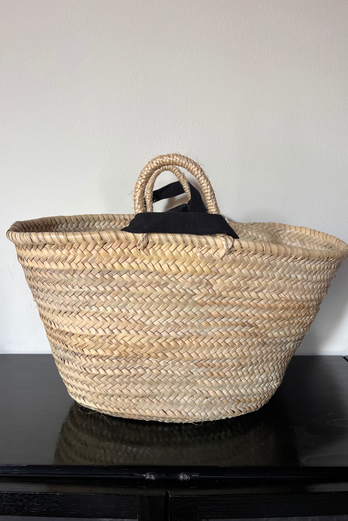 Shopping bag di paglia + rete