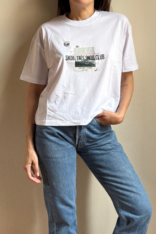 T-shirt SNOB TRÉS SNOB