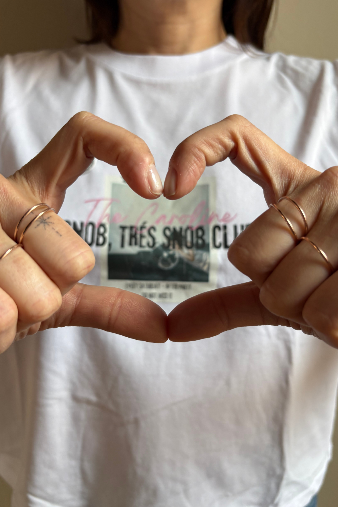 T-shirt SNOB TRÉS SNOB